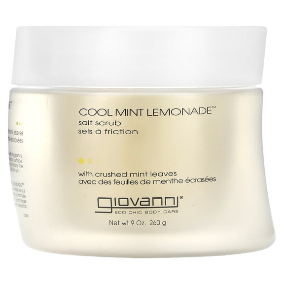 Giovanni Cool Mint Lemonade Salt Scrub 9 oz Scrub