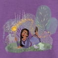 thumbnail image 2 of Girl's Disney Wish Asha Make a Disney Wish  T-Shirt - Purple Berry - Small, 2 of 4
