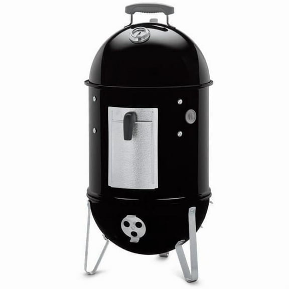 Weber Smokey Mountain Cooker Charcoal Smoker with 14-Inch