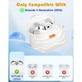 thumbnail image 2 of Funda para AirPods 4th 2024, diseño de Boaretiu con bonitos dibujos animados kawaii, 2 of 6
