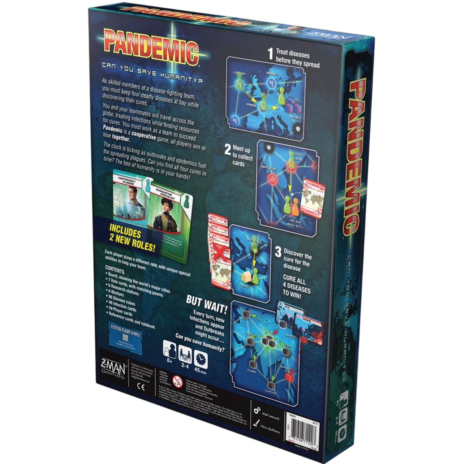 Pandemic Cooperative Board Game for Ages 8 and up, from Asmodee