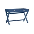 thumbnail image 6 of Linon Peggy 2-Drawer 44" Writing Desk, Navy, 6 of 19
