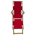 thumbnail image 2 of Patioflare Portable Lounge Chair with Leg Rest, 2 of 5