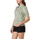 thumbnail image 4 of BLUSA CHIC para Mujeres con Cuello Caído, Cuello Abierto, Mangas Abullonadas, Camisa de Chifón M Beige, 4 of 6