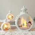 thumbnail image 2 of Year Santa Elk Round Light String Christmas, 2 of 3