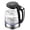 Transparent Digital, variant on COMFEE' Glass Electric Tea Kettle & Hot Water Kettle Electric, 1.7L Electric Kettle with LED Indicator, 1500W Fast Boil, Auto Shut-Off and Boil-Dry Protection