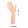 thumbnail image 2 of 1pc Plastic Hand Model Display Rack Bracelet Showing Holder Jewelry Storage Prop, 2 of 9