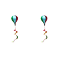 thumbnail image 1 of Globo Aerostático Wind Spinner Rainbow Molino Viento Giratorio (lentejuelas), 1 of 6