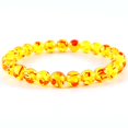 thumbnail image 1 of Pulsera de cuentas de piedra clásica para hombres, 6 y 8 y 10mm, pulsera hecha a mano con cuentas de piedra de ojo de tigre de lava para hombres y mujeres, regalo de joyería Tan Jianjun  unisex, 1 of 2