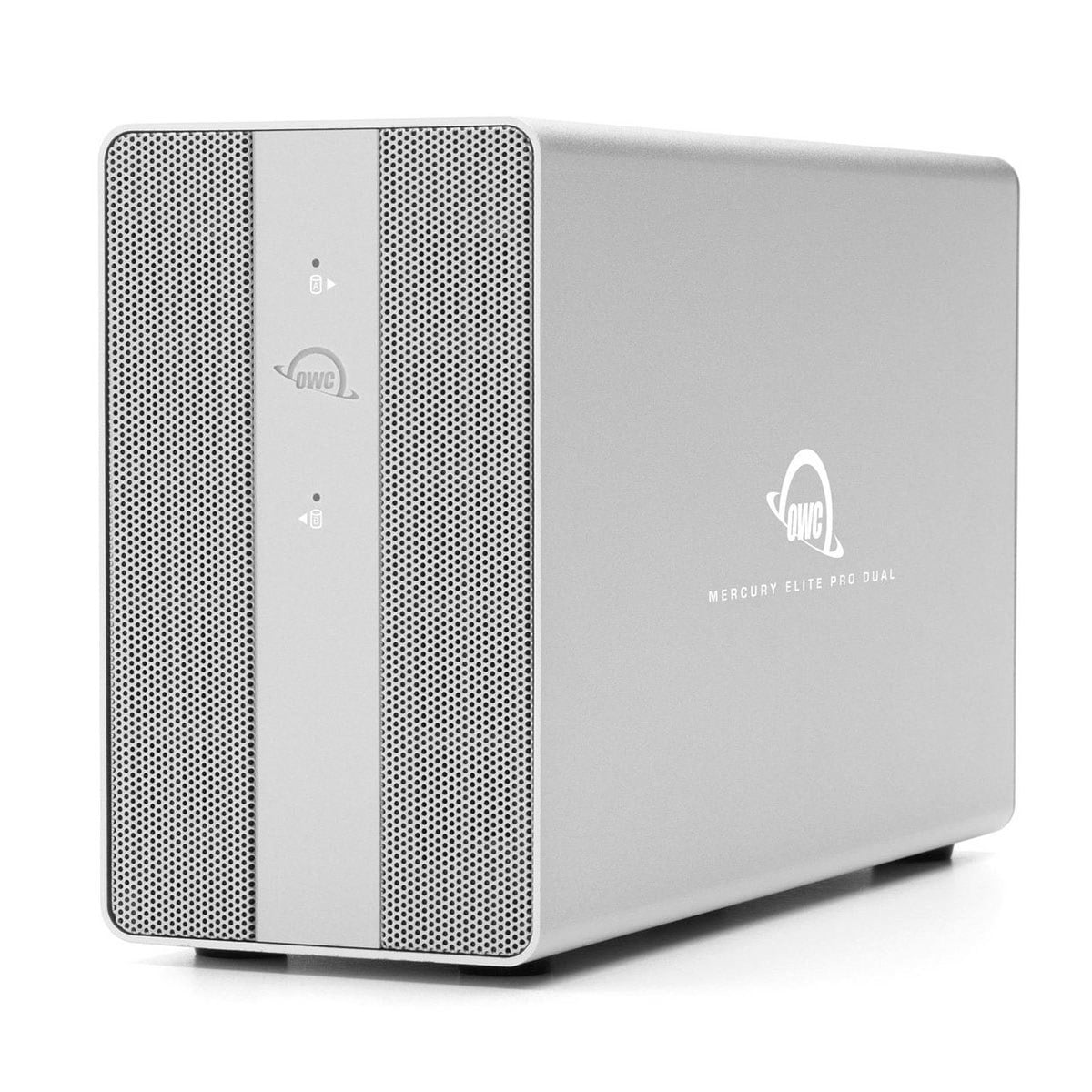 OWC OWCMEDCH7T12 12TB Mercury Elite Pro Dual USB-C & Thunderbolt 3 External Raid Storage Enclosure with 3Port Hub for Mac & PC