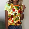 thumbnail image 2 of Cute Xs Tops For Vacation For Women Young Womens Tops Trendy Summer Womens Blouses Short Sleeve Petite Funny T Shirts For Women Adult Humor, 2 of 5