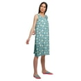 thumbnail image 3 of Moomaya Chemise de Nuit Sans Manches Imprimée pour Femmes avec Boutons, 3 of 6