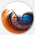 thumbnail image 1 of DesignArt Elegant Spiral Design Large Wall Clock, 1 of 2