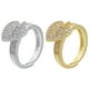 thumbnail image 4 of Sonducket Anillo ajustable fácil de combinar, anillo de plata para mujer con colgante de corazón único, anillo abierto para dedo Ropa, zapatos y accesorios Miscelánea oro, 4 of 6