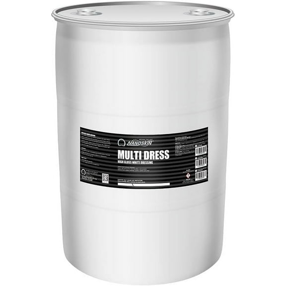 Nanoskin MULTI DRESS All Purpose Dressing 30 Gallons - Interior & Exterior Dressing for Car Detailing | Works on Tire, Vinyl, Rubber, Plastic & Trim | Safe for Cars, Trucks, Motorcycles, RVs & More