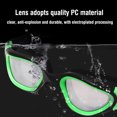 thumbnail image 4 of ATTOE Lunettes de Plongée Anti-Buée Anti-Uv Baleine (Vert&Noir)-0816, 4 of 5