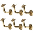 thumbnail image 3 of 6 Soportes de Barandilla para Escaleras, Soporte de Barandilla, Accesorios de Soporte de Barandilla de Construcción para Barandilla de Centro Comercia Placa de soporte de arco, 3 of 8