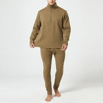 Tawop Thermal Underwear for Men Winter Gear Long Johns Warm Long Sleeves Plaid Top and Bottom Set Base Layer Outfits