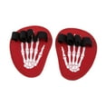 thumbnail image 2 of Vsenkes Weight Gloves Anti Slip Workout Gloves for Fitness Deadlift Exercise Red, 2 of 9