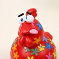 thumbnail image 4 of SLYNSHome Garden Chicken Statues Resin Rooster Figurine Yard Farmhouse Decorations for Outdoor Funny Chicken Sculpture for Backyard Patio Lawn Decor Birthday Gifts, 4 of 5