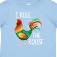 thumbnail image 4 of Inktastic Farmer I Rule the Roost Rooster Boys or Girls Baby T-Shirt, 4 of 5