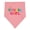 Mauve and Natural, variant on Inktastic Birthday Girl Letters Baby Bandana Bib