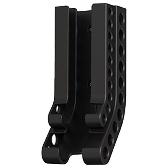 Aymzbd 10 AA & 10 AAA Battery Wall Holder Display Rack Wall Mount Stable Organizer Case Black