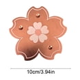 thumbnail image 2 of EGNMCR Copper Birds Bath Disk Triangular-Point Support Made Lower Cleaning Frequency For Physical Safe Water Purify Outdoor Birds Bowls All-Season Copper disc, 2 of 7