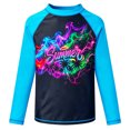 thumbnail image 4 of Boys Neon Summer Rash Guard Set – Versatile 2-Piece Swimwear for Boys Ages 2-7 Years, Bright Graphic UV Protection Beach Outfit for Pool and Water Play, 4 of 7