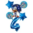 thumbnail image 5 of Juego de globos para fiesta de cumpleaños de Sonices, dibujos animados de anime, para niños, decoración de escenas de Halloween, accesorios de regalo, 5 of 5