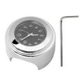 thumbnail image 2 of Motorcycle Watch, 22-25mm Universal Motorcycle Handlebar Clock Metal Mount Hand Grip Bar Dial Watch, 2 of 8