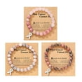 thumbnail image 4 of Pink Ribbon Cancer Awareness Bracelets Gift K39C H7Z0, 4 of 8