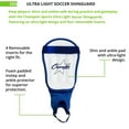 thumbnail image 2 of Champion Sports Youth Small Ultra Light Shinguards, 2 of 5