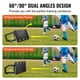 thumbnail image 2 of Tabla de Rebote de Fútbol VEVOR 40x16 Pulgadas HDPE, 2 of 8