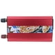 thumbnail image 2 of Inversor de corriente de onda senoidal pura de 300W de 12V a 110V AC con 2 puertos USB y abrazaderas para batería para portátil, tableta, teléfono, 2 of 9