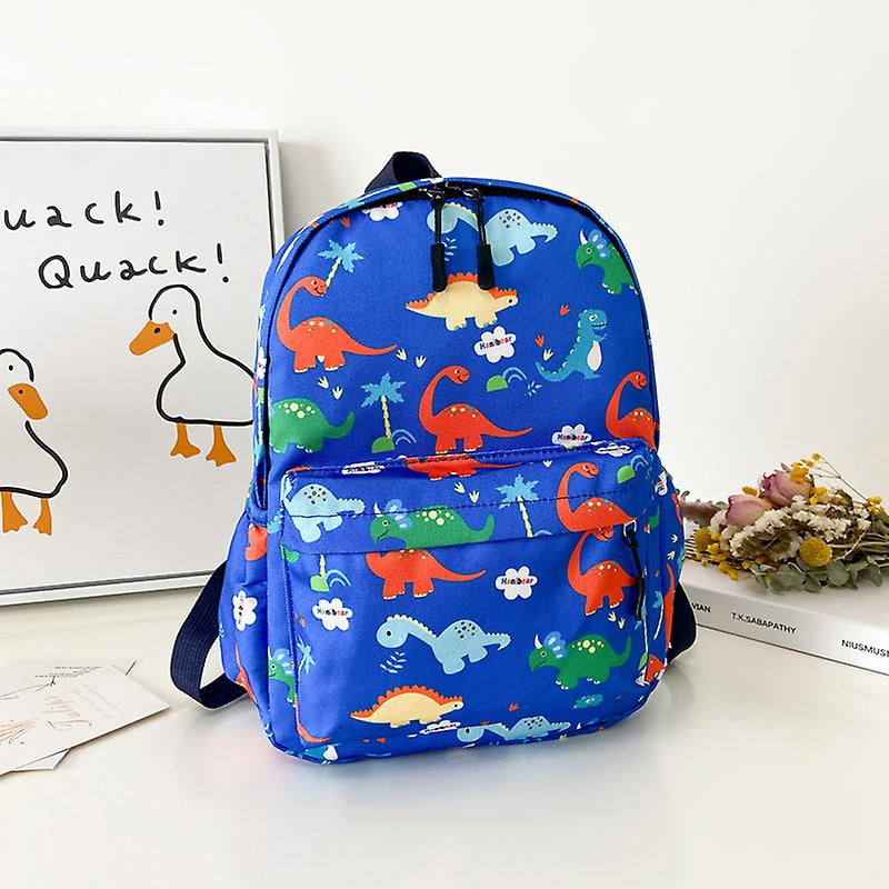 Blue Dinosaur Backpack Toddler Girls Boys Preschool Kindergarten School blue