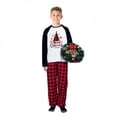 thumbnail image 3 of LuLiaMenton Christmas Pajamas, Xmas Print, Red Plaid Matching Sleepwear, Plus Sizes, 5-6Y-Kid, 3 of 6