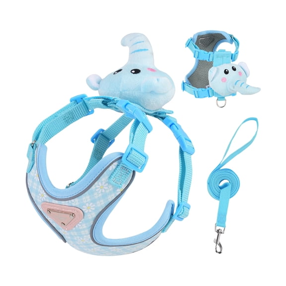 Nkmbld Cat Harness and Leash Set for Walking, Escape Proof Safe Adjustable Pet Vest for Small Medium Dogs, Cats, Breathable Mesh Pet Harness for Outdoor