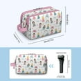 thumbnail image 3 of Toiletries Bag,Princess Carriage Castle Pattern Mens Womens Toiletry Bag Bathroom Bag,Waterproof Toiletry Travel Bag Dopp Kit Shaving Bag 11x6.3x5.1 Inch, 3 of 5