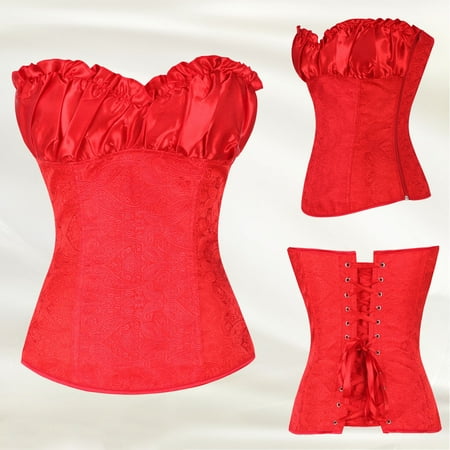 

TWIFER Shapewear For Women Women s Satin Corset Cutting Push-up Belt Waist Trainer Burner