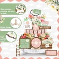 thumbnail image 3 of Conjunto de decoración de bandeja escalonada de limón de verano, letrero de madera, decoración rústica de mesa para el hogar de verano, 3 of 4