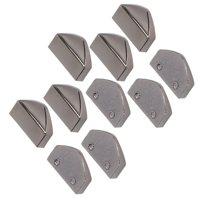 Zipper Stopper Plug Bags Zipper Tail Accessories Tailclip Hardware Alloy Small Compact 10Sets Petite Zippers