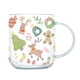 thumbnail image 4 of Taza de cristal navideña Macarena vajilla duradera 450ml Estilo B, 4 of 8