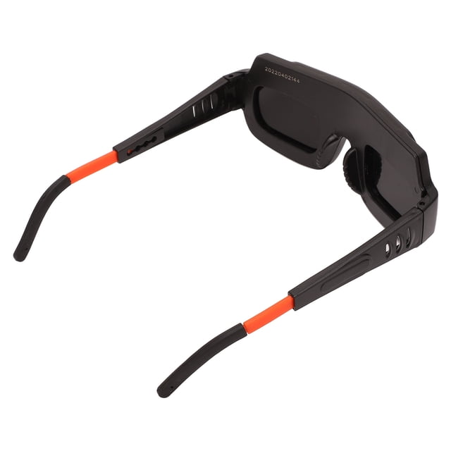 Gafas protectoras para los ojos, gafas de soldadura con oscurecimiento automático, gafas de soldadura, gafas protectoras de seguridad, compactas y livianas