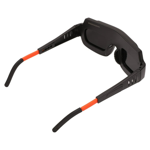 Gafas protectoras para los ojos, gafas de soldadura con oscurecimiento automático, gafas de soldadura, gafas protectoras de seguridad, compactas y livianas
