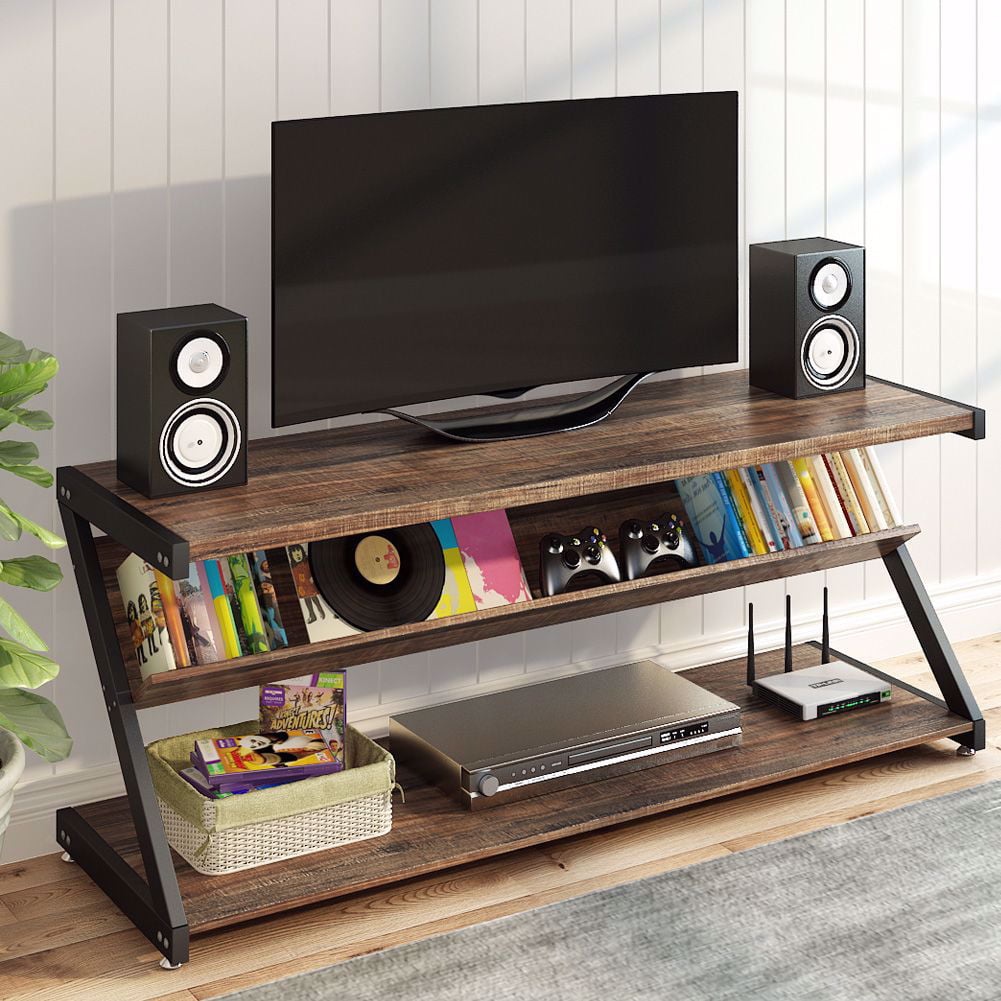 Tribesigns TV Stand, Entertainment Center with Shelves for ...