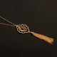 thumbnail image 4 of Collar de cadena Minnieouse Ajustable Largo Elegante con Colgantes de aleación Oro Plata, 4 of 6