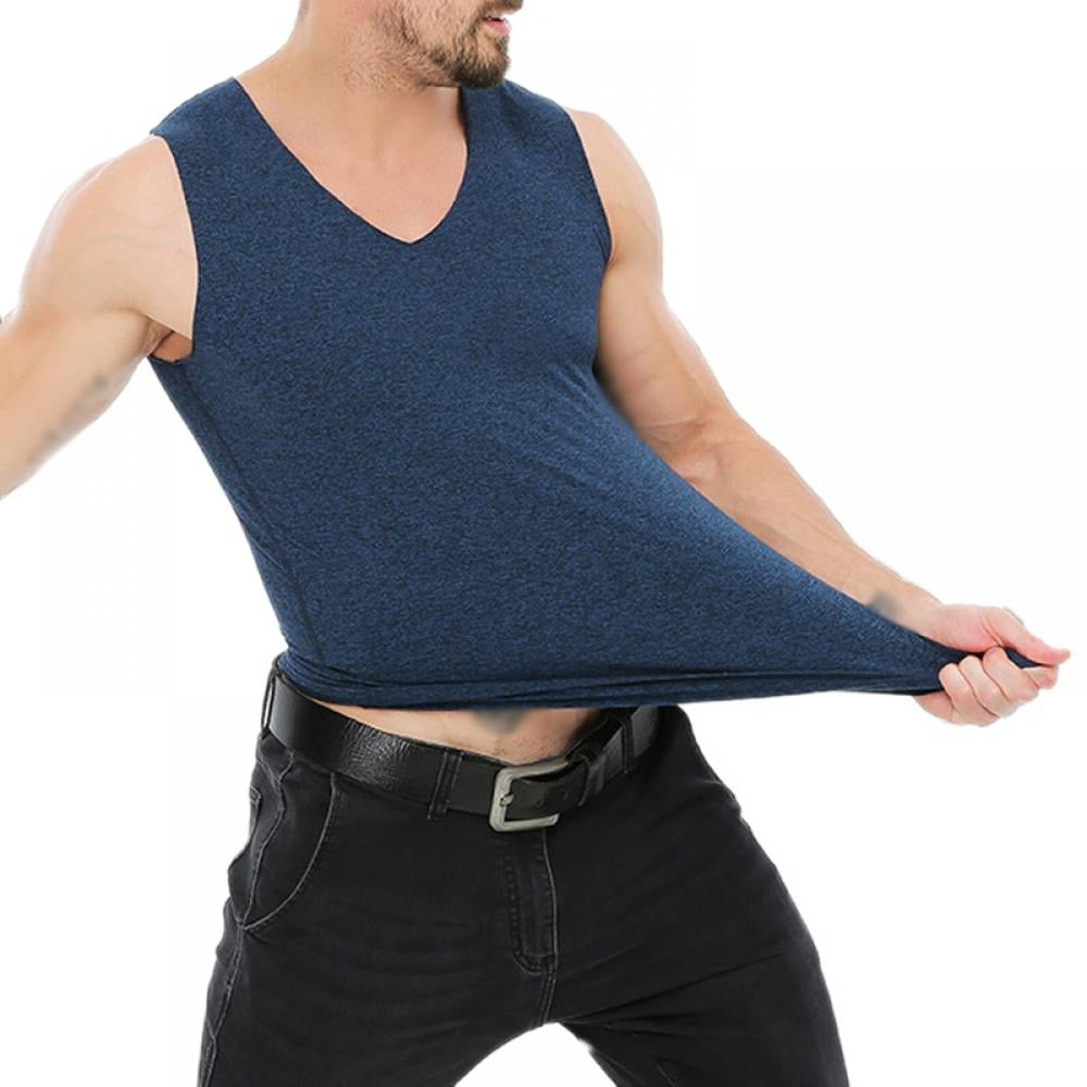 thermal sleeveless vest mens