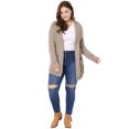 thumbnail image 3 of GRACE & GRANDEUR Cardigan Chandail à Manches Longues pour Femmes Grande Taille, 3 of 7
