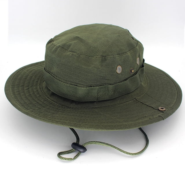 RXIRUCGD Chapeau de Soleil Extérieur Chapeau de Soleil Chapeau Bob Unisexe Été Buisson Pêche Randonnée Casquette Ronde